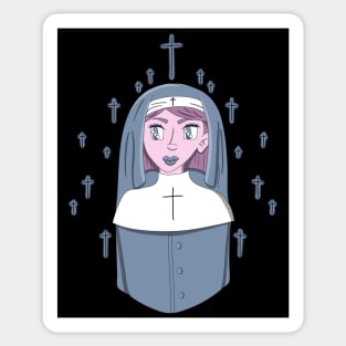 Nun Sticker